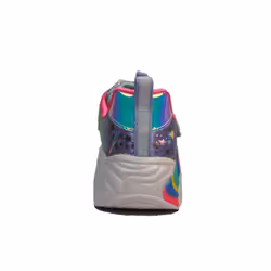 ) Lights: Unicorn Dreams | Blue/Multi | Childrens Light Up Trainers - 1.5 (Children's