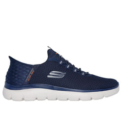 Skechers Men's Summits High Range Hands Free Slip-in Sneaker  Navy  10.5 Wide