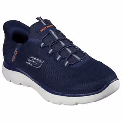 Skechers Men's Summits High Range Hands Free Slip-in Sneaker  Navy  11 Wide