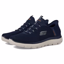 Skechers Men's Summits High Range Hands Free Slip-in Sneaker  Navy  13