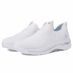 Skechers Women's GO Walk Arch FIT-Iconic Sneaker  White  7