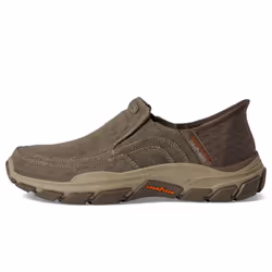 Skechers Men's Respected-Holmgren Slip-in Loafer Taupe 10