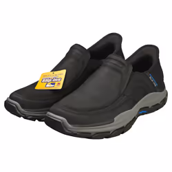 Skechers Slip-ins Respected Mens Slip On Shoes in Black - 9 UK - Additional view 5