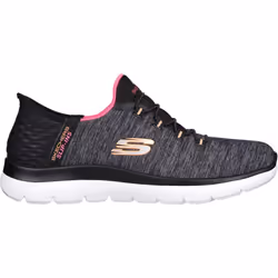 ) Skechers Summits Dazzling Haze Textile Women's Black/Multi Trainers - Black, 3 (Adults' - Additional view 4