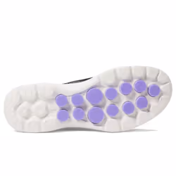Skechers Women's GO Walk 6-Glimmering Sneaker  Black/Lavender  9.5