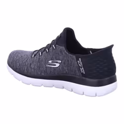 Skechers Women's Hands Free Slip Ins Summits Dazzling Haze Sneaker  Bl