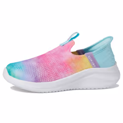 Skechers Kids Girls Ultra Flex 3.0-Pastel Cloud Sneaker Multi 5 Big