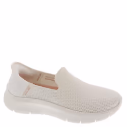 Skechers Women's Hands Free Slip-Ins Go Walk Flex-Relish Sneaker Off White 5.5