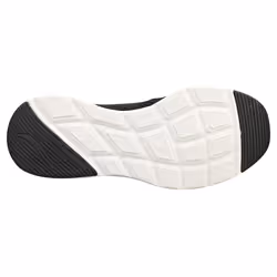 Skechers Skech-air Court Vegan Womens Casual Trainers in Black White - 5