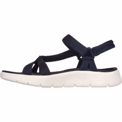 ) Skechers GO WALK Flex Sublime Polyester Women's Navy Sandals - Blue, 8 (Adults'