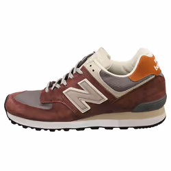 New Balance 576 Made In England Mens Casual Trainers in Burgundy - 4.5