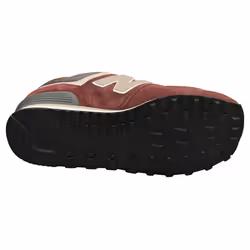 New Balance 576 Made In England Mens Casual Trainers in Burgundy - 4.5