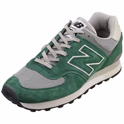 New Balance 576 Made In England Mens Fashion Trainers in Green Grey - 7.5