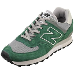 New Balance 576 Made In England Mens Fashion Trainers in Green Grey - 11.5