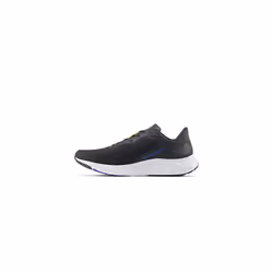 New Balance Men's Fresh Foam Arishi V4 Running Shoe  Blacktop/Hot Marigold  8 X-Wide