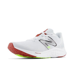 New Balance Men's Fresh Foam Arishi V4 Running Shoe  Quartz Grey/Brick Red  7