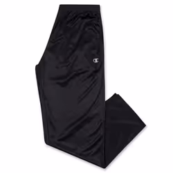Champion Big and Tall Open Bottom Track Pants - Lightweight Powertrain Track Pants for Men Black