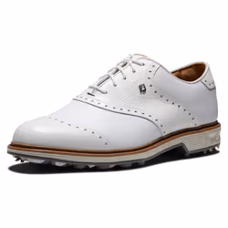 FootJoy Men's Premiere Series-Wilcox Golf Shoe White/White 9.5 Narro