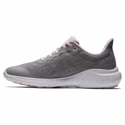 FootJoy Women's FJ Flex Golf Shoe  Heather Grey/Pink  6.5