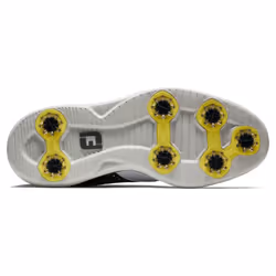 FootJoy Men's Traditions Golf Shoe  White/Charcoal Camo  8.5