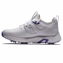 FootJoy Women's Hyperflex Golf Shoe  White/Purple  8.5
