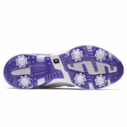 FootJoy Women's Hyperflex Golf Shoe  White/Purple  8.5