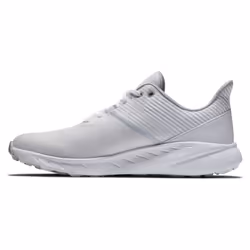 FootJoy Men's FJ Flex Golf Shoe  White  15
