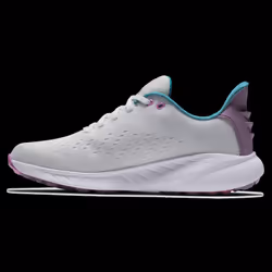 FootJoy Women's FJ Flex XP Golf Shoe  Grey/Purple  5.5