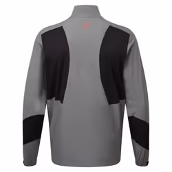 Footjoy Mens 2024 HydroLite X Waterproof Stretch Breathable Packable Golf Jacket - M, Charcoal