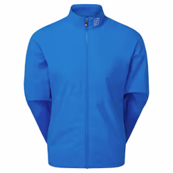 Footjoy Mens 2024 HydroLite X Waterproof Stretch Breathable Packable Golf Jacket - M, Blue