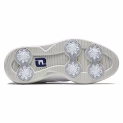 FootJoy Traditions Junior Golf Shoe  White/White  2 US Unisex Big Kid