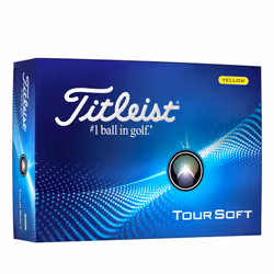 Tour Soft Golf Ball, Yellow