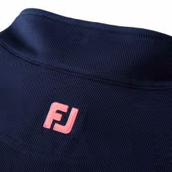 Footjoy Mens Inset Stripe Midlayer Stretch Wicking Golf Sweater - XXL, Navy
