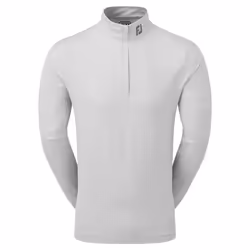 FootJoy Mens 2024 Glen Plaid Print Moisture Wicking Midlayer Golf Sweater - XXL, Grey
