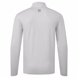 FootJoy Mens 2024 Glen Plaid Print Moisture Wicking Midlayer Golf Sweater - XXL, Grey