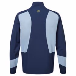 Footjoy Mens 2024 HydroLite X Waterproof Stretch Breathable Packable Golf Jacket - L, Navy/Primrose