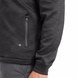 Footjoy Mens 2024 ThermoSeries Hybrid Moisture Wicking Stretch Golf Jacket - L, Black