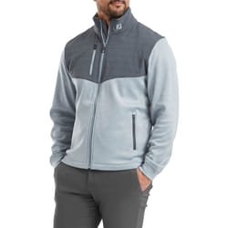 Footjoy Mens 2024 ThermoSeries Hybrid Moisture Wicking Stretch Golf Jacket - M, Charcoal