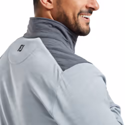 Footjoy Mens 2024 ThermoSeries Hybrid Moisture Wicking Stretch Golf Jacket - M, Charcoal