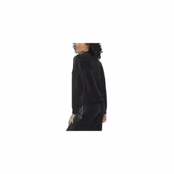 Tommy Hilfiger Women's Velour Fabric Cargo Pockets Pullover Half Zip G