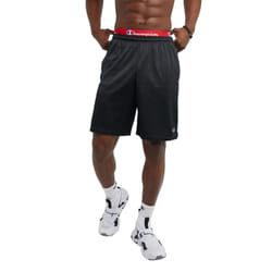 Champion Mesh Gym  Lightweight Athletic Shorts for Men (Reg. or Big  Black C Patch Logo  3X-Large Tall