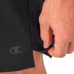 Champion Sport  Moisture Wicking  Athletic Men  Gym Shorts (Reg. or Big & Tall)  Black Reflective C  Small