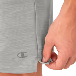 Champion Sport  Moisture Wicking  Athletic Men  Gym Shorts (Reg. or Big & Tall)  Oxford Gray Reflective C  Small