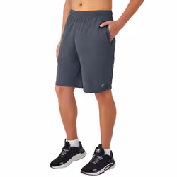 Champion Sport  Moisture Wicking  Athletic Men  Gym Shorts (Reg. Or Big & Tall)  Stealth C Logo