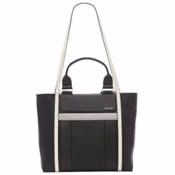 Calvin Klein Sol Box Tote Black/Stone Multi