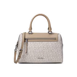 Calvin Klein Opal Satchel Vanilla/Khaki/Cornstalk One Size