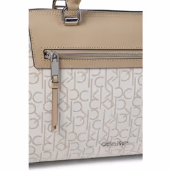 Calvin Klein Opal Satchel Vanilla/Khaki/Cornstalk One Size