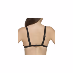 Calvin Klein Womens Standard Removable Cups CK Logo Print Triangle Bikini Top 2 Piece Set  BlackSoft White