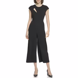 Calvin Klein Women's Classic Short Sleeve Crew Neck Logo T-Shirt Blac