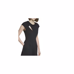 Calvin Klein Women's Classic Short Sleeve Crew Neck Logo T-Shirt  Blac